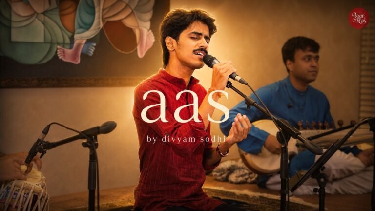 Aas Lyrics English Translation — Divyam Sodhi | Khwaab