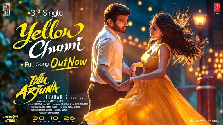 Yellow Chunni Lyrics English Translation – Itllu Arjuna | Vishal Mishra